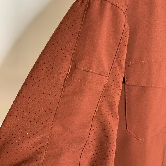 5.11 Tactical 2XL Rust Snap Front Shirt - Picture 6 of 7